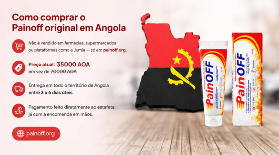 Tubo e caixa originais do {{OFFER_NAME}} para encomendar em Angola